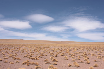 Desierto de Silol y el cielo