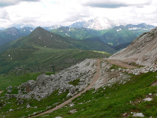 Panorama beim Cinque Torri