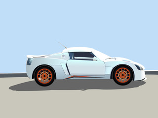 sport car  illustration