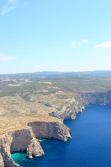 Overview on Zakynthos island