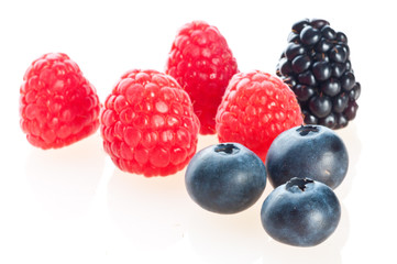 Beautiful raspberries