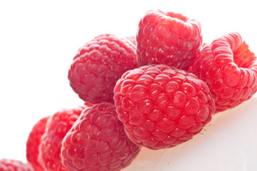 Beautiful raspberries