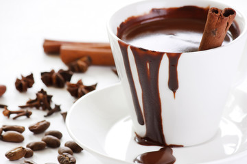 hot chocolate with spice