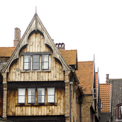 House on canal in Brugge
