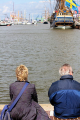 zuschauer bei der sail 2010