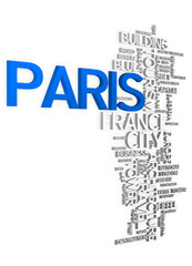 Paris - 3D Typography