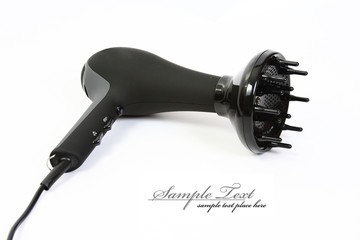 hairdryer isolated on a white background