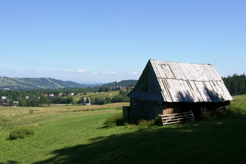 Obraz premium górski szałas
