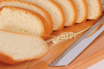 Butter bread.