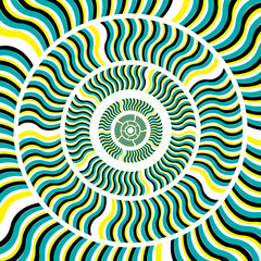 Go for a Spin (motion illusion)