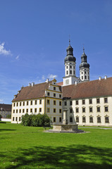 Fototapeta na wymiar Obermarchtal, Klosterkirche