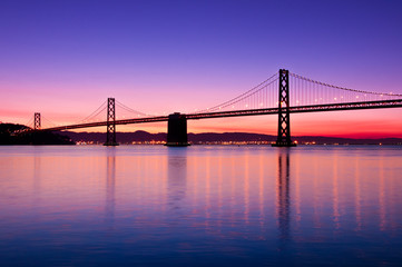 Bay Bridge, San Francisco, California.