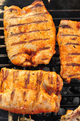 gefüllte Putensteaks