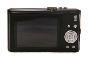 Back of compact digital camera