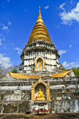 Fototapeta premium Wat Phra That at Chiang Rai 2