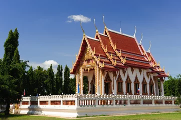 Papier Peint photo Temple Buddhist Temple in the North of Thailand