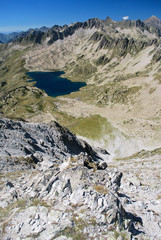 En montant au pic de Bastan