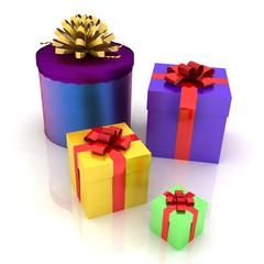Beautiful gift boxes