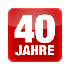 40 Jahre Button