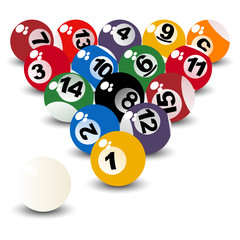 Pool balls