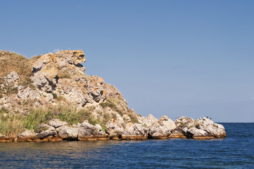 Fototapeta premium Rocky shore