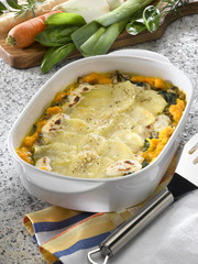 mornay de légumes braisés