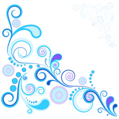 Spiral vector background.