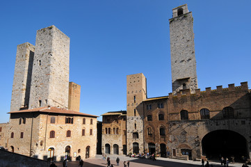 italian town San Gimignano