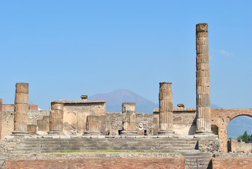 Pompei - Sito archeologico - Vesuvio - Napoli - Italia