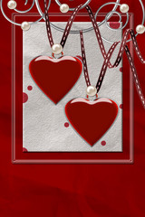Valentine card or background