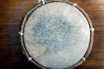 Obraz na płótnie Canvas Leather drum