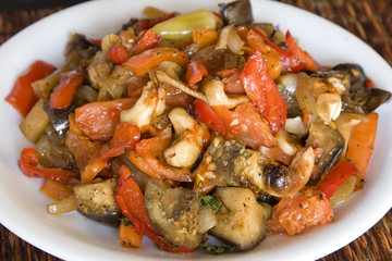 Tasty vegetable ragout