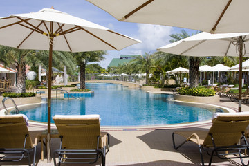 Swimming pool in Thailand