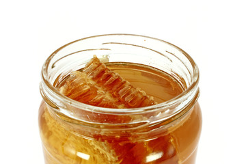 Honey and honeycomb