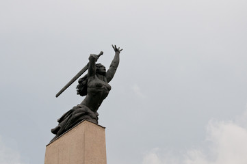 Monument of Warsaw Heroes, Warsaw Nike statue, Poland