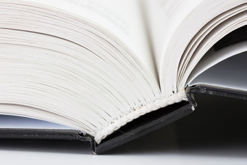 Opened book