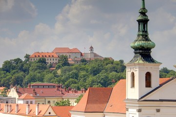 Fototapeta premium vue generale de brno