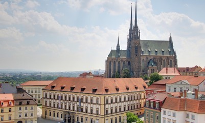 Fototapeta premium vue generale de brno