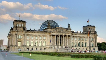 Obraz premium le bundestag à berlin