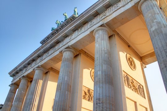 porte de brandebourg &agrave; berlin