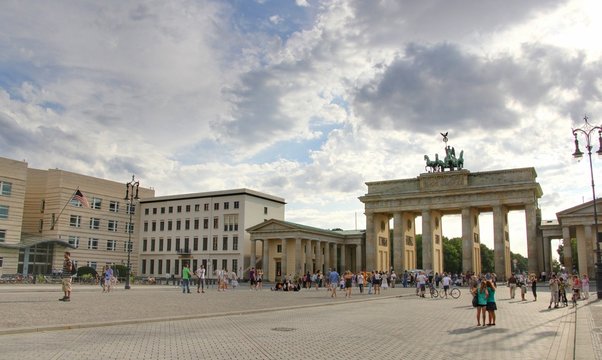 porte de brandebourg &agrave; berlin