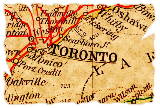 Toronto old map