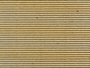 Ribbed cardboard