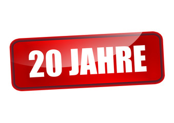 20 Jahre Button