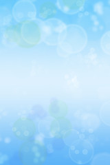 Abstract blue blur background