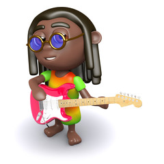 Reggae guitarist