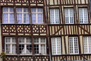 Obraz premium Maisons en pan de bois à Rennes