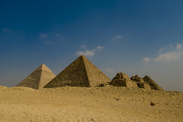 Fototapeta na wymiar Piramidy w Gizie, Egipt