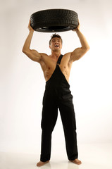 Obraz premium Body-building