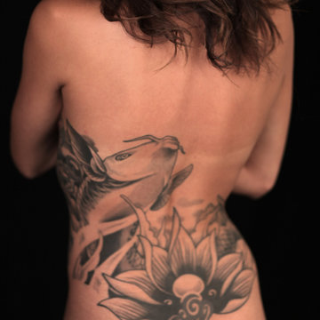 Tattoo am Rücken